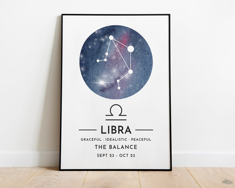 Libra Scales | Art Print
