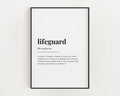 THERAPIST DEFINITION PRINT, Wall Art Print, Quote Wall Art, Office Wall Art, Gift For Lifeguard, Gift For Him, Office Wall Decor, Wall Art