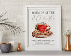 CHRISTMAS PRINT | Hot Chocolate Print | Hot Chocolate | Christmas Wall Art | Festive Print | Kitchen Décor | Xmas Décor | Seasonal Prints