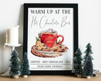 CHRISTMAS PRINT | Hot Chocolate Print | Hot Chocolate | Christmas Wall Art | Festive Print | Kitchen Décor | Xmas Décor | Seasonal Prints