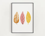 Autumn Leaves | Wall Decor | Autumnal Prints | Seasonal Prints |Seasonal Decor | Autumn Decor | Fall Prints | Pumpkin Prints - Happy You Prints