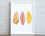 Autumn Leaves | Wall Decor | Autumnal Prints | Seasonal Prints |Seasonal Decor | Autumn Decor | Fall Prints | Pumpkin Prints - Happy You Prints