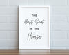 BATHROOM WALL DECOR - Best Seat In The House Print - Happy You Prints