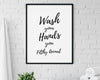 BATHROOM WALL DECOR - Wash Your Hands Print - Happy You Prints