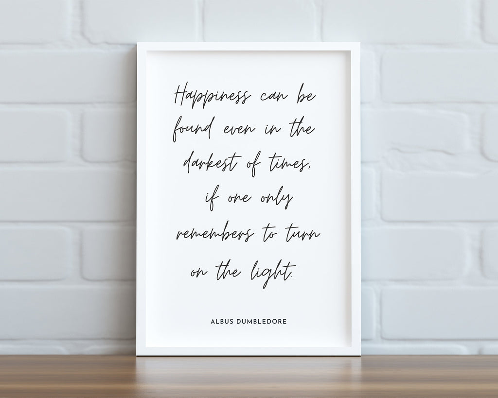 MOTIVATIONAL QUOTES - WALL Art Quotes - Inspirational Paper Print Wall Art Home Décor Gift - Positive Quotes Wall Hanging Art - Happy You Prints