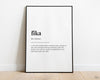 FIKA DEFINITION PRINT - Happy You Prints