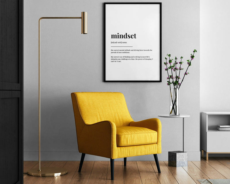 MINDSET DEFINITION PRINT - Happy You Prints