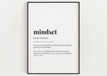 MINDSET DEFINITION PRINT - Happy You Prints