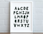 NURSERY WALL ART, Alphabet Print, Nursery Decor, Nursery Prints, Nursery Art - Happy You Prints