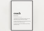 COACH DEFINITION PRINT - Happy You Prints
