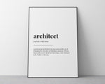 ARCHITECT DEFINITION PRINT - Happy You Prints