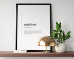 ARCHITECT DEFINITION PRINT - Happy You Prints