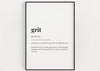 GRIT DEFINITION PRINT - Happy You Prints