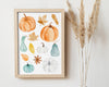 AUTUMN PRINT | Wall Decor | Autumnal Prints | Seasonal Prints | Seasonal Decor | Autumn Decor | Fall Prints | Pumpkin Prints - Happy You Prints