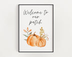 Welcome To Our Patch Print - Happy You Prints