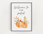 Welcome To Our Patch Print - Happy You Prints