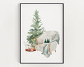 CHRISTMAS PRINT, Christmas Wall Art, Festive Print, Winter Décor, Xmas Décor, Christmas Decoration - Happy You Prints