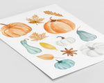 AUTUMN PRINT | Wall Decor | Autumnal Prints | Seasonal Prints | Seasonal Decor | Autumn Decor | Fall Prints | Pumpkin Prints - Happy You Prints