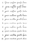 Roman Numerals Date Print | Wedding Date Print | Roman Numerals Custom Print  | Personalised Date Print - Happy You Prints