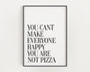 KITCHEN PRINTS | You Cant Make Everyone Happy | Kitchen Wall DÃ©cor | Kitchen Wall Art  | Funny Kitchen Art | Kitchen Poster - Happy You Prints