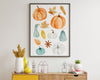 AUTUMN PRINT | Wall Decor | Autumnal Prints | Seasonal Prints | Seasonal Decor | Autumn Decor | Fall Prints | Pumpkin Prints - Happy You Prints