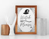 HALLOWEEN PRINTS | Witch Please | Halloween Decor | Halloween Sign | Wall Art | Witchcraft | Witch Decor | Home Decor - Happy You Prints