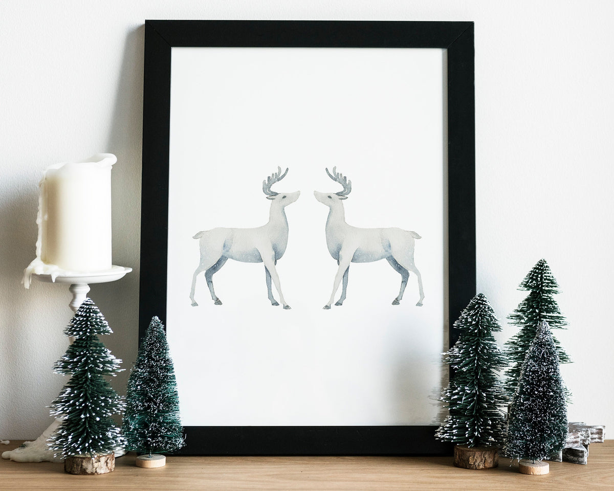 CHRISTMAS PRINT, Merry Christmas You Filthy Animal, Christmas Wall Art, Festive Print, Winter Décor, Xmas Décor, Christmas Decoration - Happy You Prints