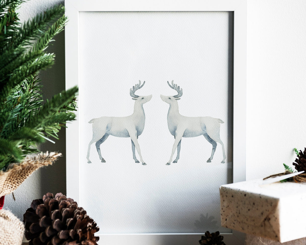 CHRISTMAS PRINT, Merry Christmas You Filthy Animal, Christmas Wall Art, Festive Print, Winter Décor, Xmas Décor, Christmas Decoration - Happy You Prints