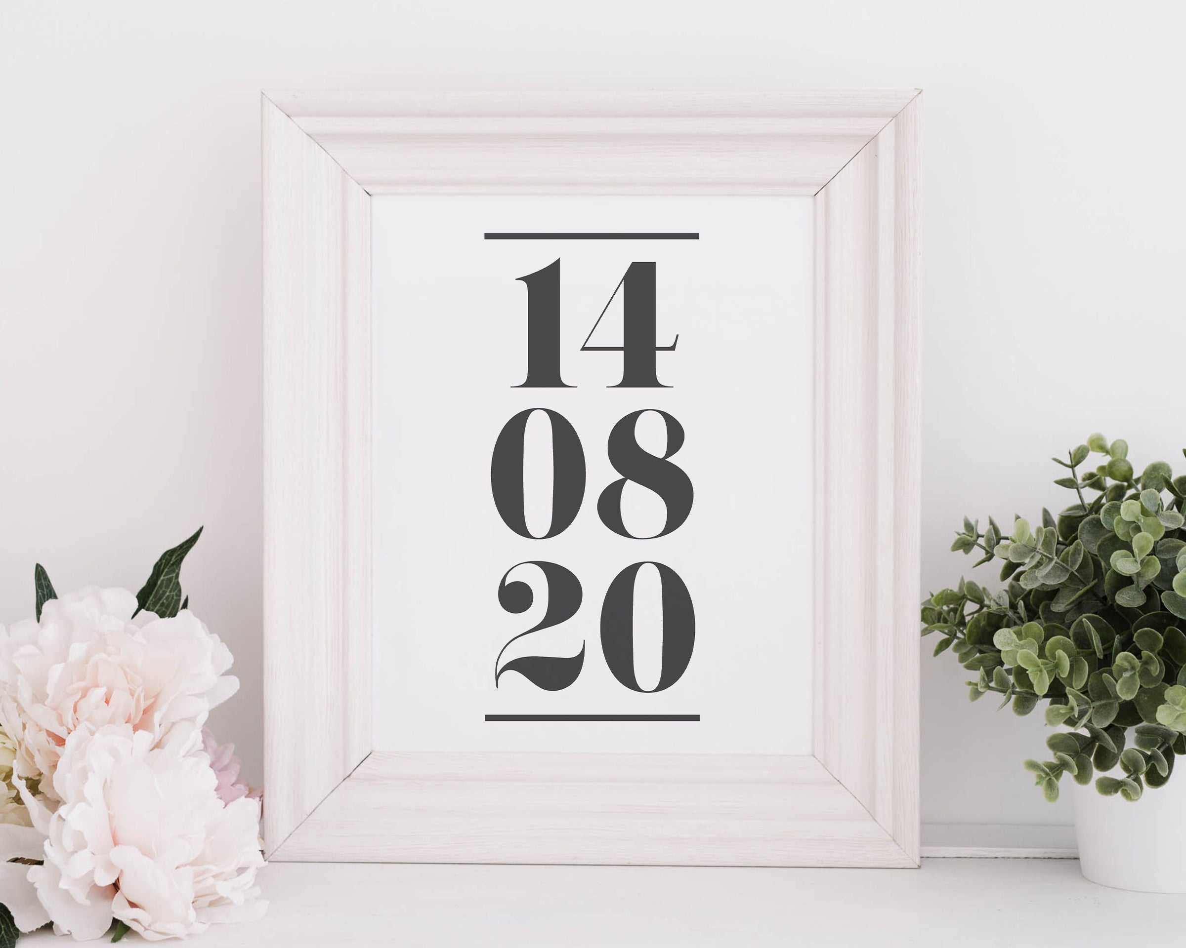Dates Rack Designs Custom Date Print | Personalised Special Date Print – Happy You Prints