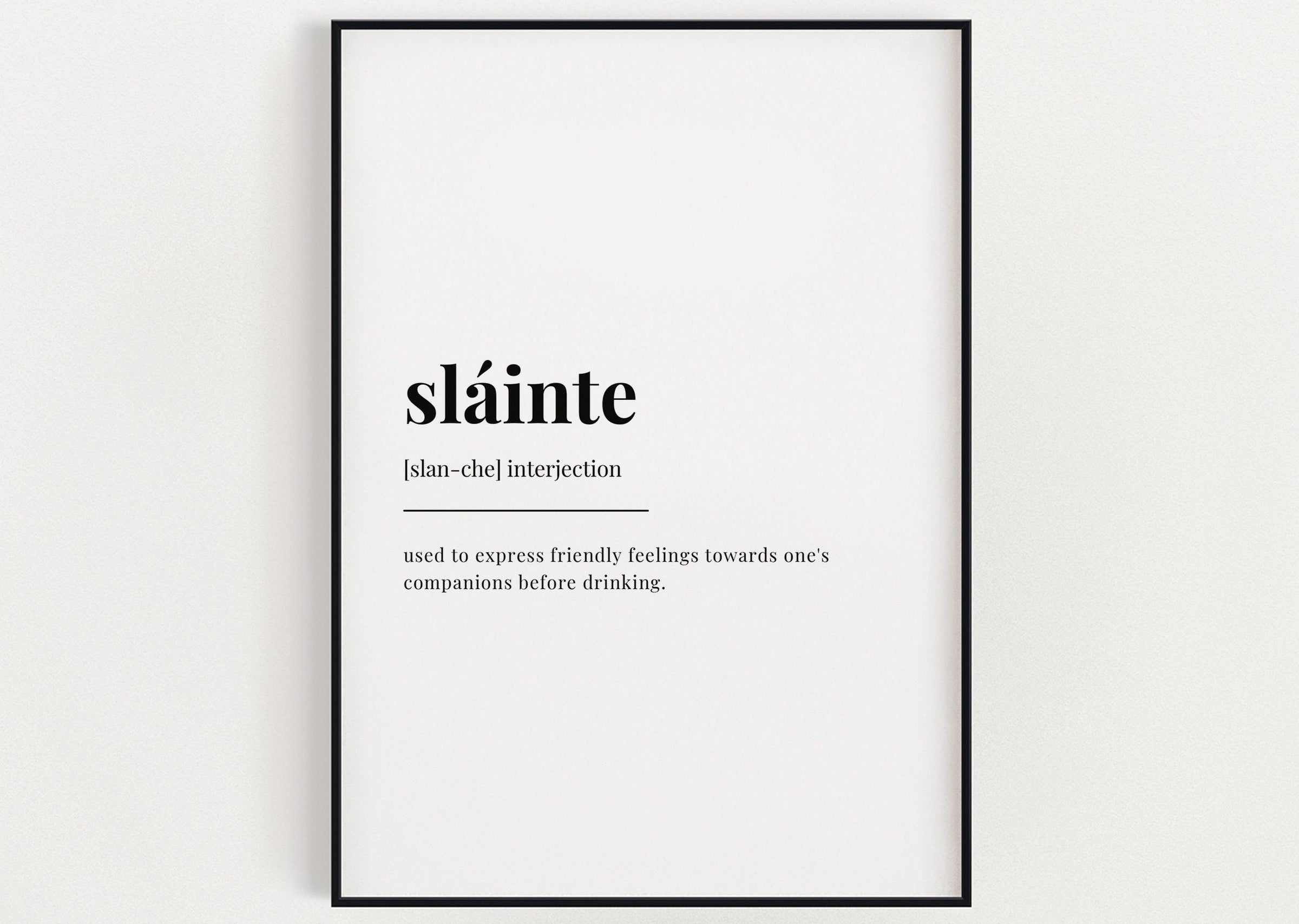 Sliante Writing Slainte Font