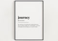 JOURNEY DEFINITION PRINT - Happy You Prints