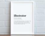 INTERIOR DESIGNER DEFINITION Print | Wall Art Print | Interior Designer Print | Definition Print | Quote Print - Happy You Prints