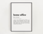 HOME OFFICE DEFINITION PRINT