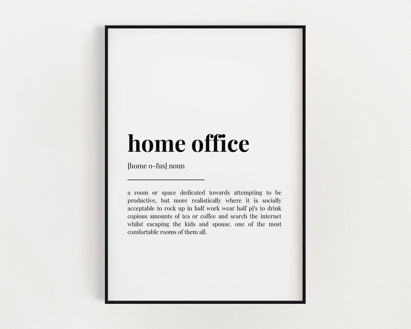 HOME OFFICE DEFINITION PRINT