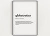 GLOBETROTTER DEFINITION PRINT