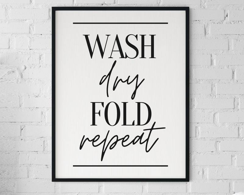 Laundry Room Print | Laundry Room Sign