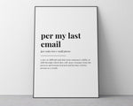 PER MY LAST EMAIL DEFINITION PRINT