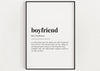 BOYFRIEND DEFINITION PRINT