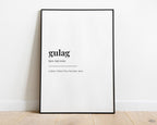 GULAG DEFINITION PRINT