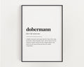 DOBERMANN DEFINITION PRINT
