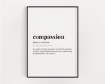 COMPASSION DEFINITION PRINT