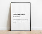 DOBERMANN DEFINITION PRINT