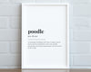 POODLE DEFINITION PRINT