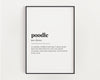 POODLE DEFINITION PRINT