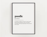 POODLE DEFINITION PRINT