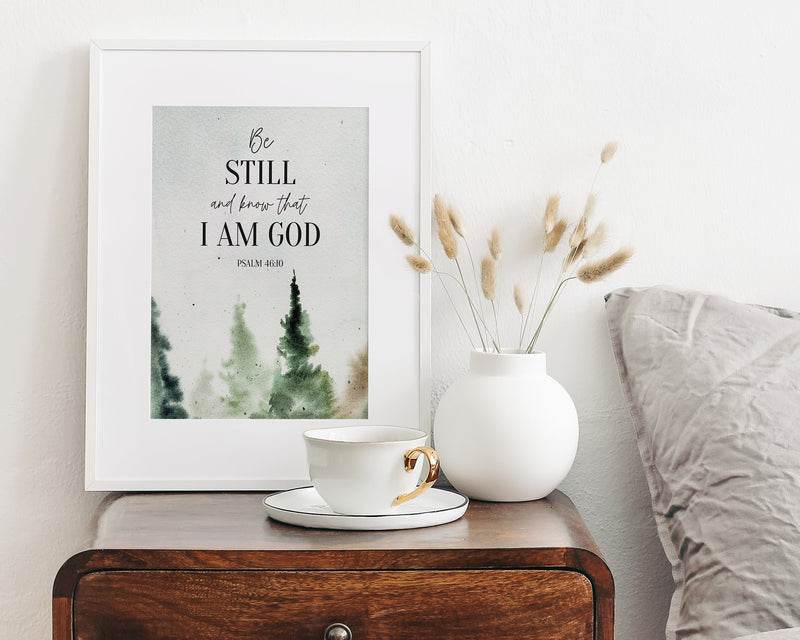 PSALM 46:10 | Scripture Wall Art