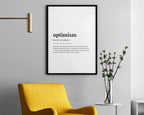 OPTIMISM DEFINITION PRINT