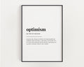 OPTIMISM DEFINITION PRINT