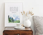 DEUTERONOMY 31:8 | Scripture Wall Art