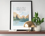 PSALM 61:2 | Scripture Wall Art